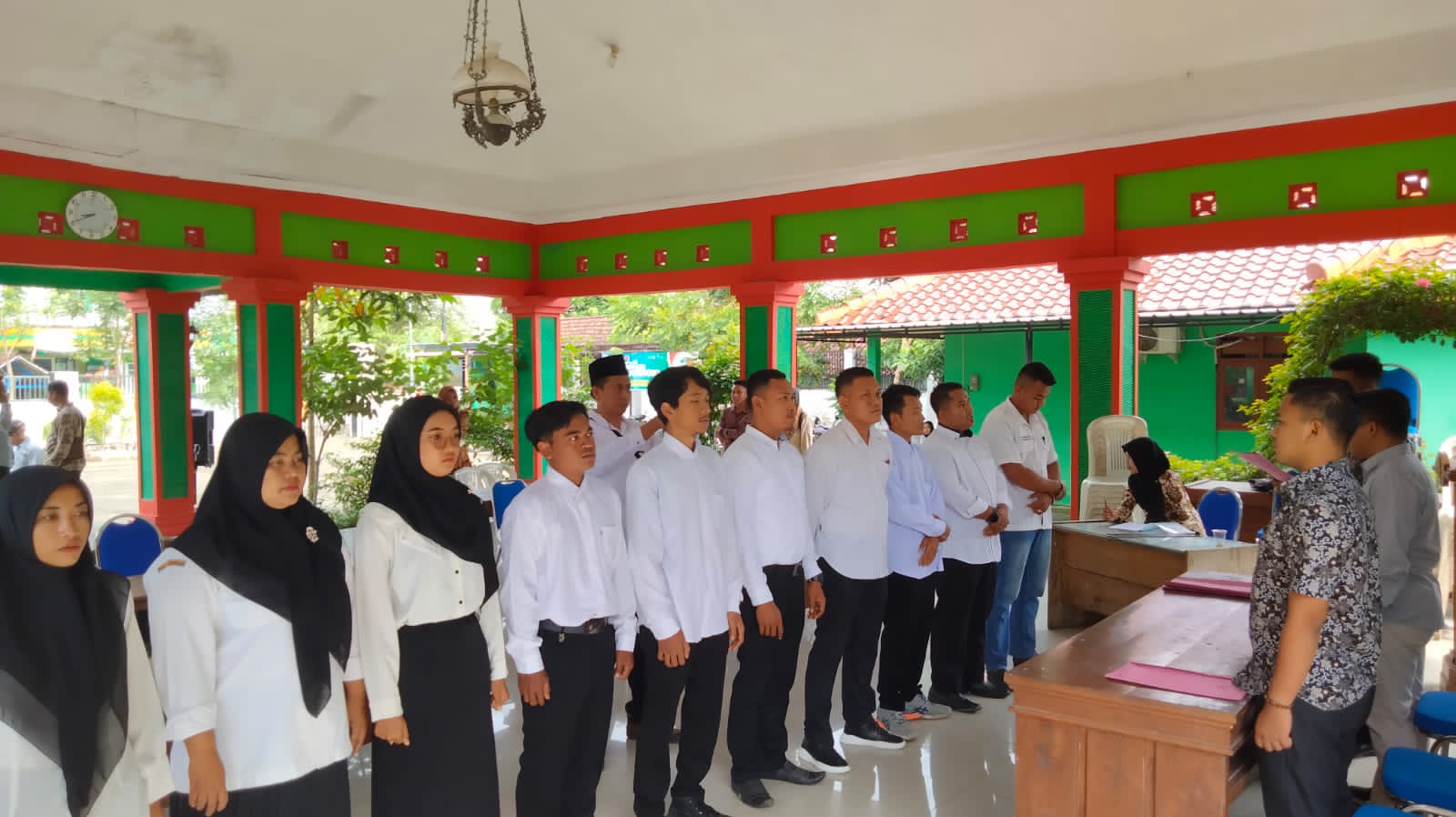 Pelantikan Petugas Pemutakhiran Data Pemilih