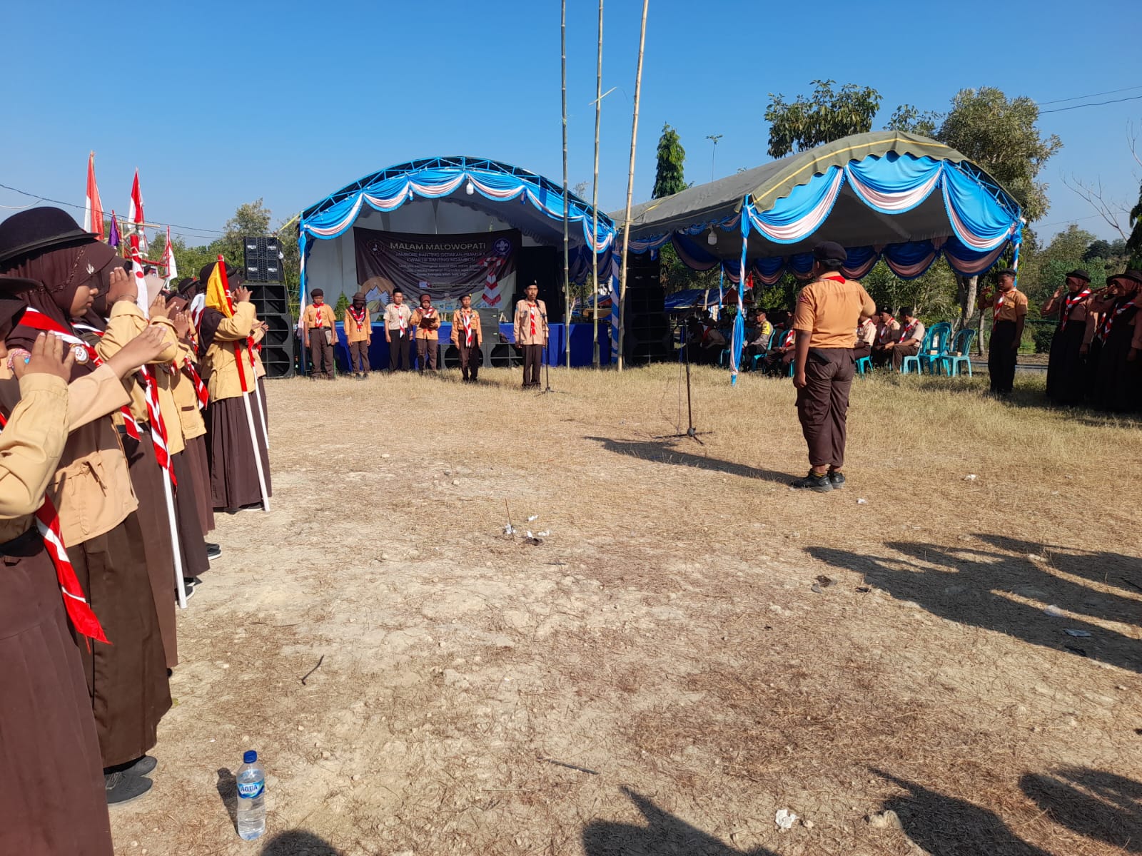 Upacara Pembukaan Jambore Ranting Ngambon 2024