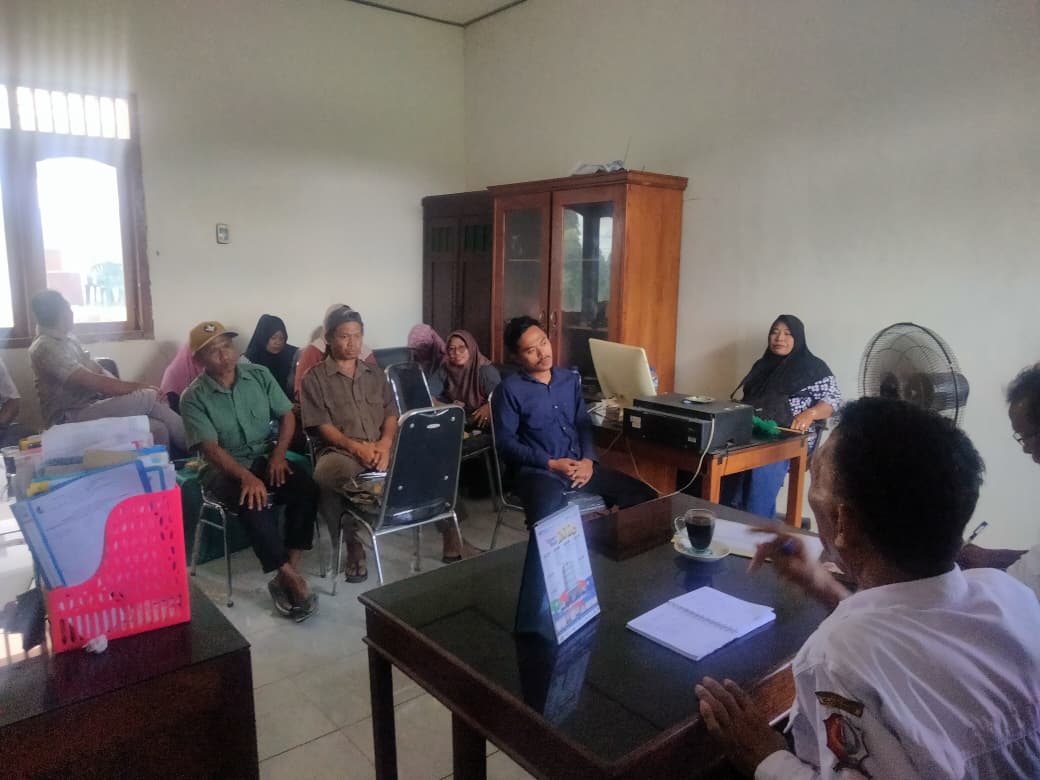 Pembentukan Pengurus Paguyuban Pasar Ngambon