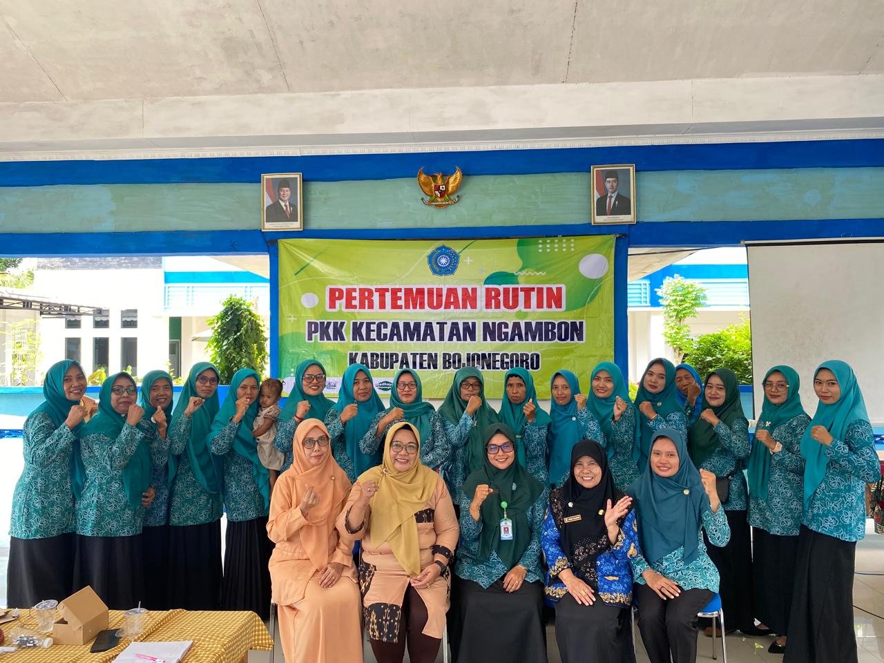 Rapat Pleno TP PKK Kecamatan Ngambon