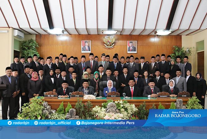 Bupati, Wakil bupati, Sekda beserta Pimpinan OPD